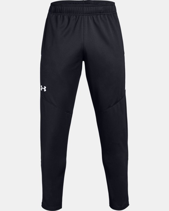 Visita lo Store di Under ArmourUnder Armour Mens Rival Knit Pants Black/White Size Small 